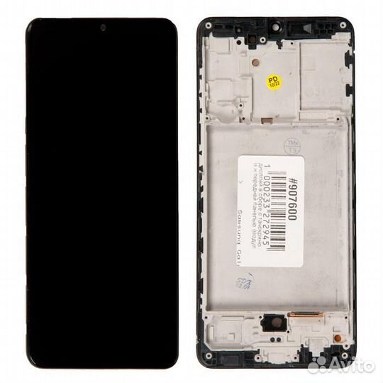 Дисплей в сборе с тачскрином и передней панелью (м