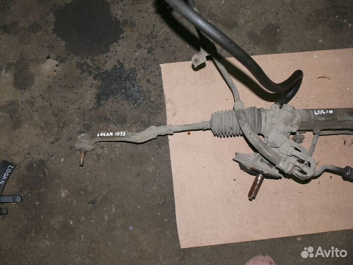 Рейка рулевая Renault Logan 1 под гур