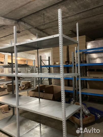 Стеллаж Полочный Оцинкованный