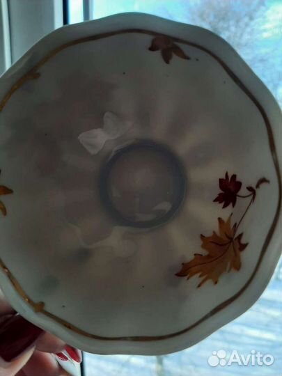 Сервиз чайный фарфор Чехословакии, Дулево