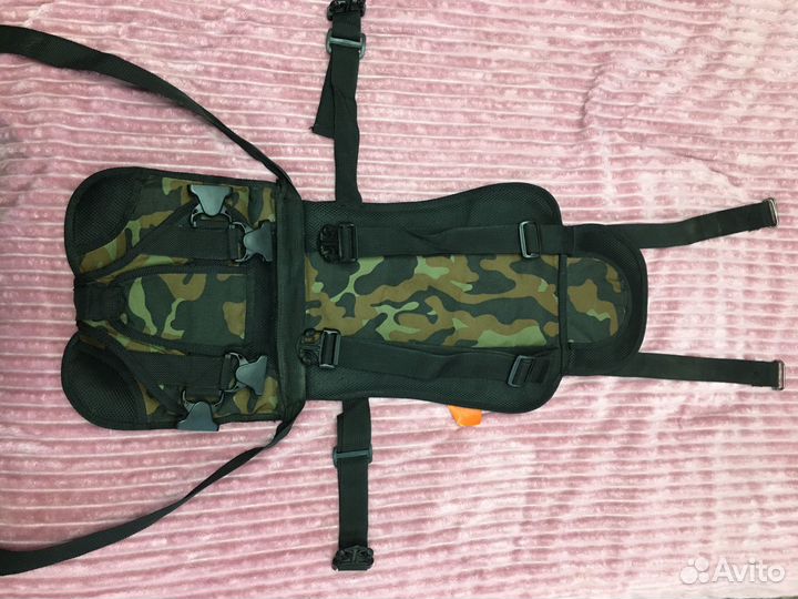 Бескаркасное автокресло детское дак