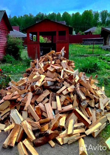 Дрова сухие навалом