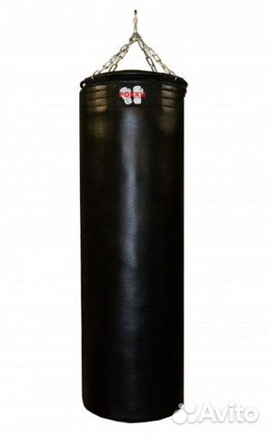 Боксерский мешок рокки натуральная кожа 160x40 см