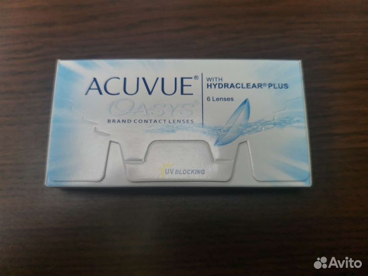 Контактные линзы acuvue oasys with hydraclear plus