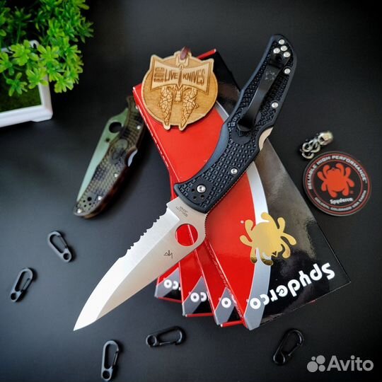 Spyderco Endura 4 PS сталь VG10- нож складной