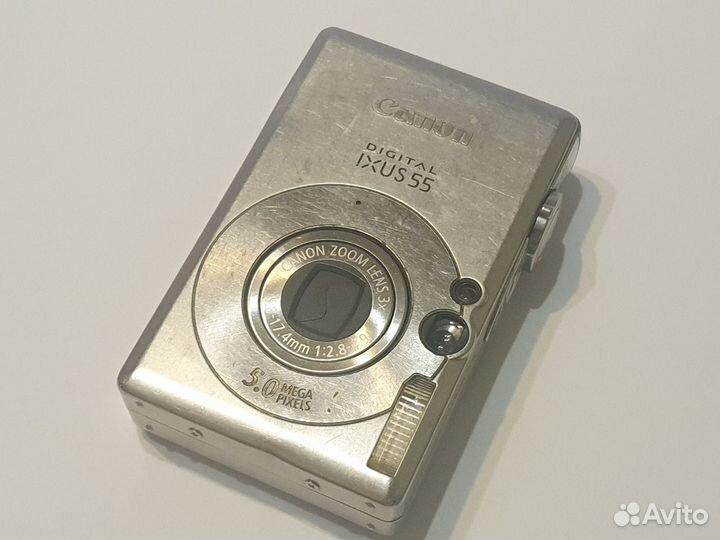 Фотоаппарат мыльница Canon Ixus 55 для ретро фото