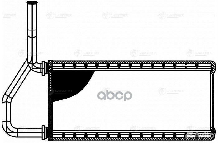 Радиатор отоп. для ам Honda CR-V (02) (LRh 230