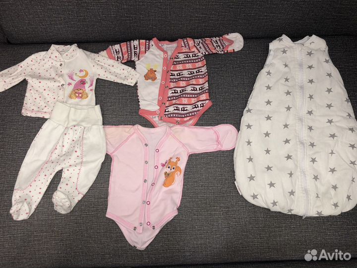 Вещи на девочку от 0 и до года