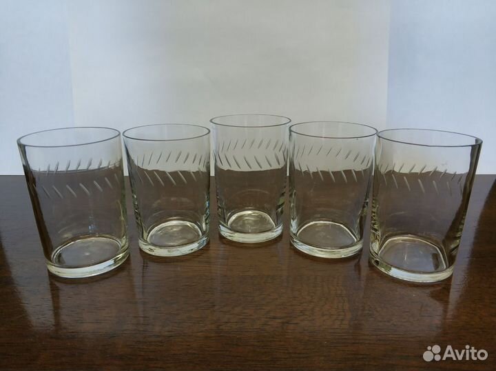 Бокалы дореволюционные ручной работы