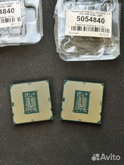 Процессор intel core i3 10100f