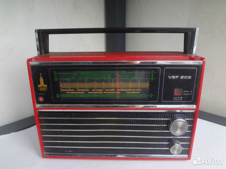 Радиоприемник VEF 202 Олимпийский