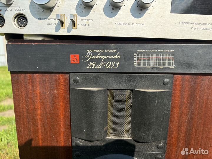 Колонки Акустическая система советская