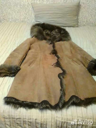 Дубленка натуральная женская 46 48