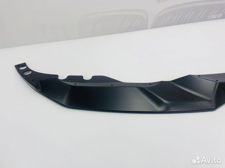 Сплиттер BMW F30 М3 стиль матовый