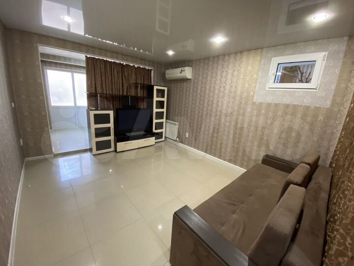 1-к. апартаменты, 46 м², 1/6 эт.