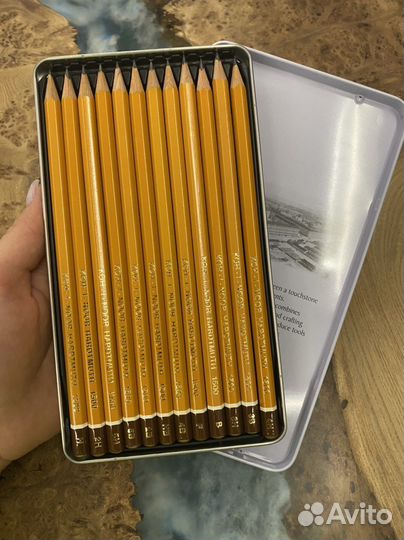 Карандаши Koh-i-noor graphic 5b-5h