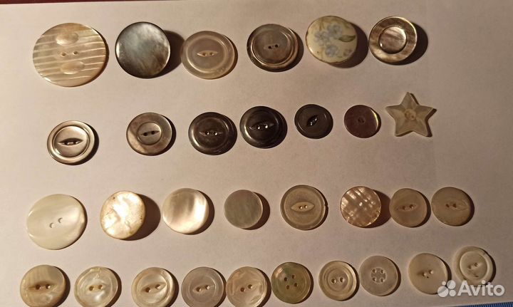 Антикварные пуговицы