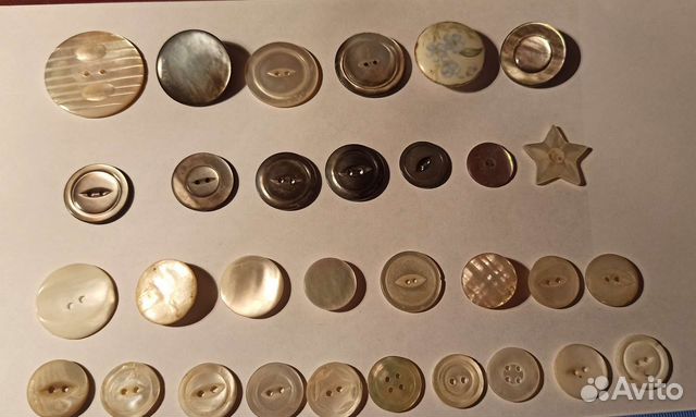 Антикварные пуговицы
