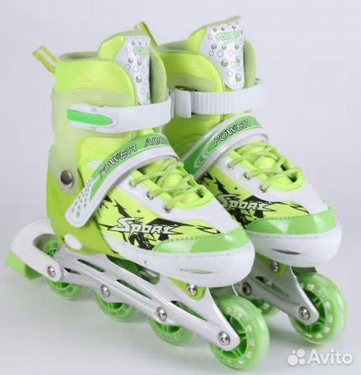 Ролики детские новые раздвижные