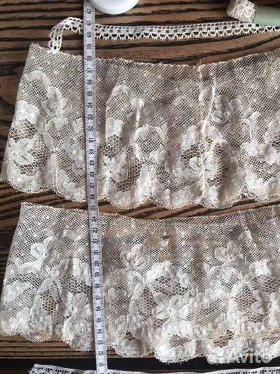 Лот антикварного кружева из Франции