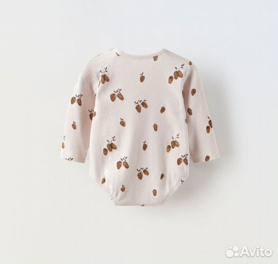 Новый боди в рубчик Zara baby, 80