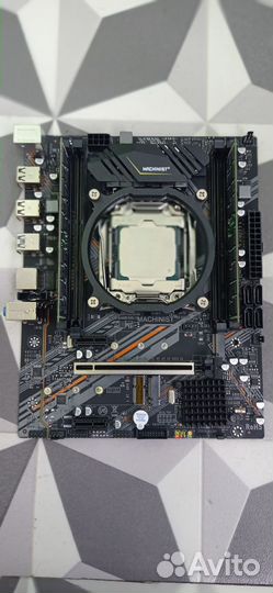 Xeon E5-2666V3+Новая плата LGA2011+16 GB DDR3