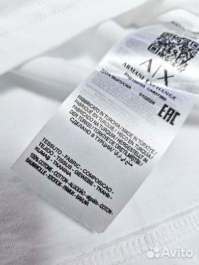 Футболка armani exchange