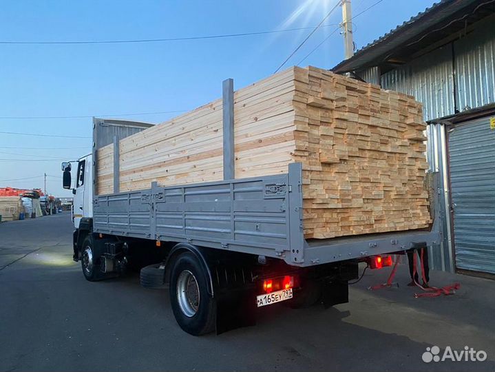 Доска обрезная 50х150х6000мм