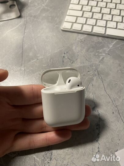 Наушники apple airpods 2 правый + кейс