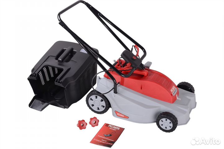 Электрическая газонокосилка Ресанта