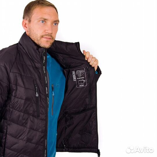 41233 Куртка Ontario, нейлон, графит