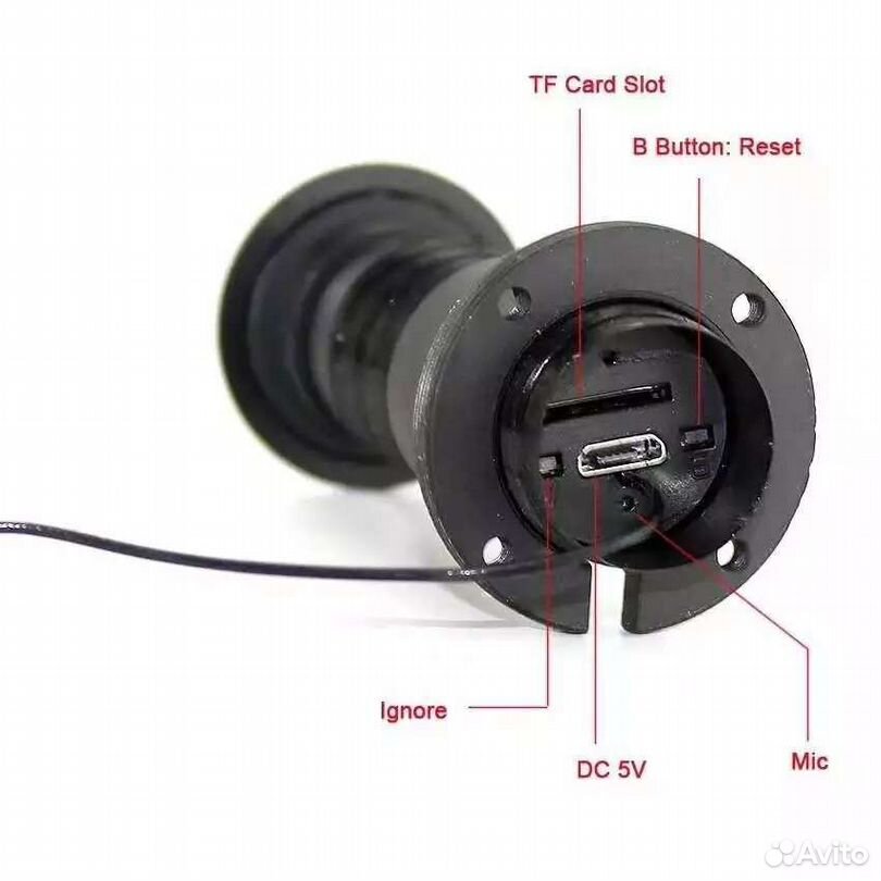 Камера глазок видеонаблюдение wi fi