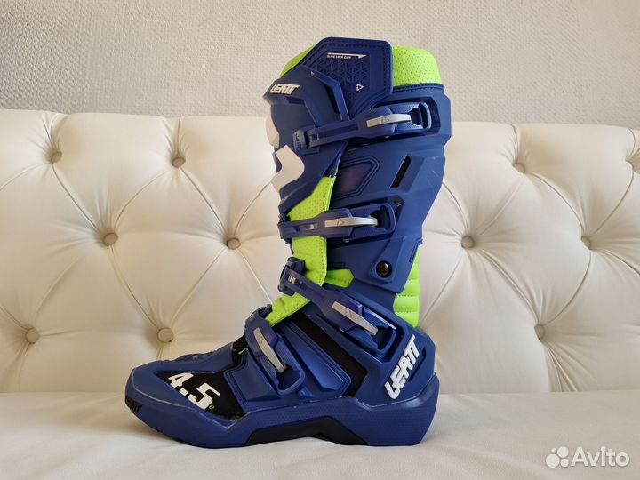 Кроссовые Новые Мотоботы Leatt 4.5 Blue Enduro V23