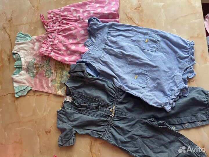 Продам одежду на девочку от 1 года до 1,5 на лето