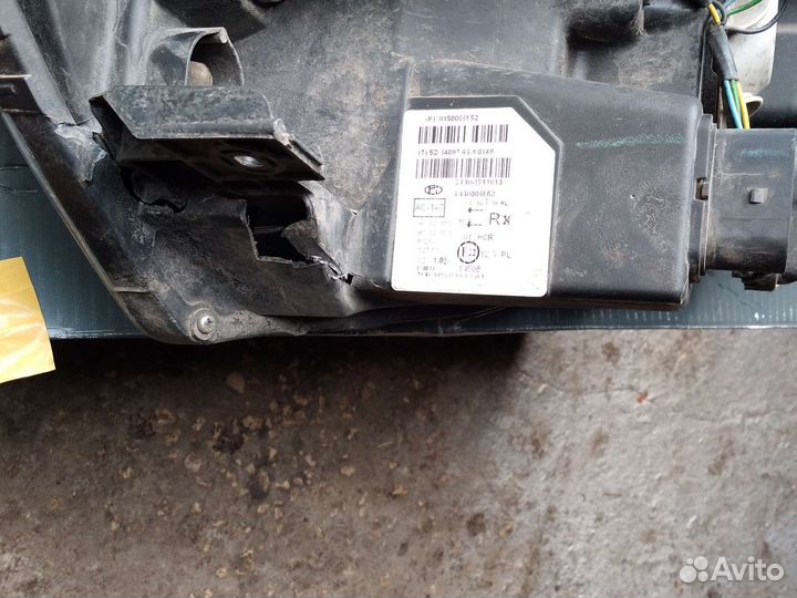 Фара левая лада веста кросс