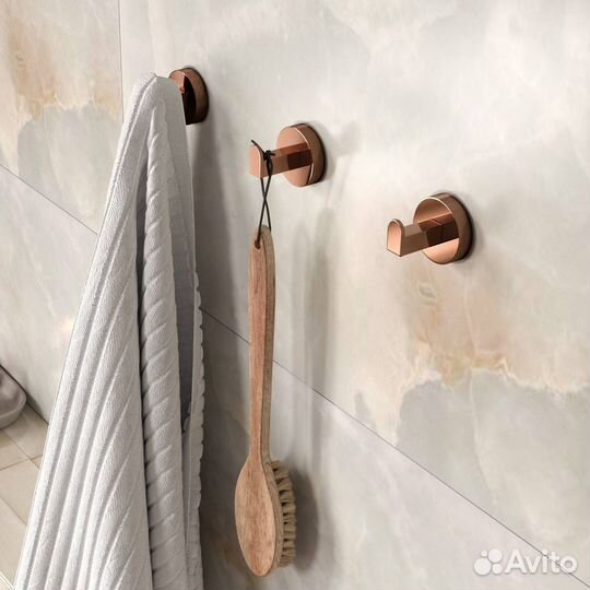 Крючок Wasserkraft Asphe K-77723 розовое золото