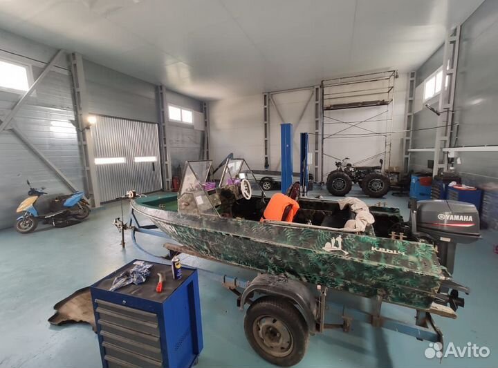 Ремонт лодок и катеров в Калязине