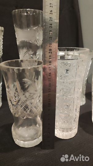 Ваза хрустальная СССР
