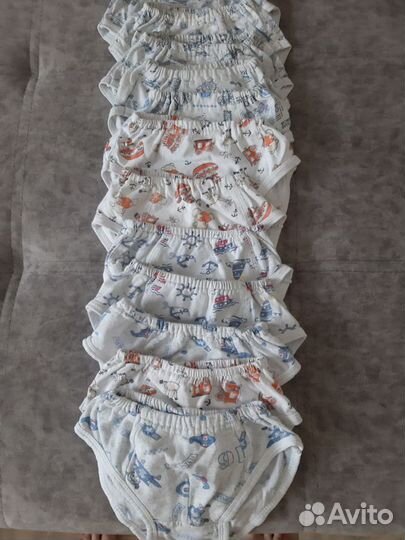Майки и трусики на выбор, размеры от 92 до 110 см