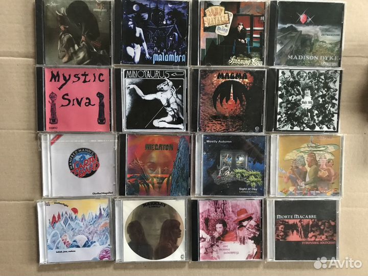 Музыка на cd 60х-70х годов