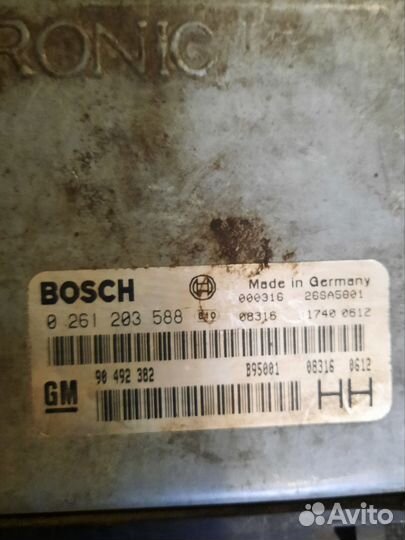 Блок управления двс(эбу) opel Omega-B