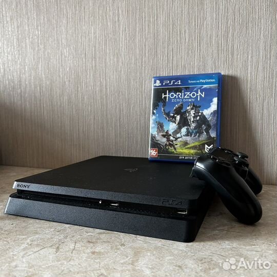 Sony playstation 4 slim 500gb + игра