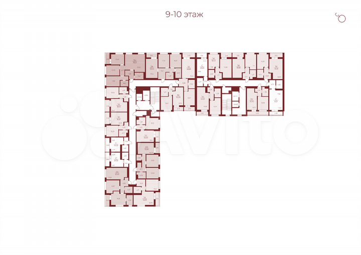 1-к. квартира, 39,4 м², 10/14 эт.