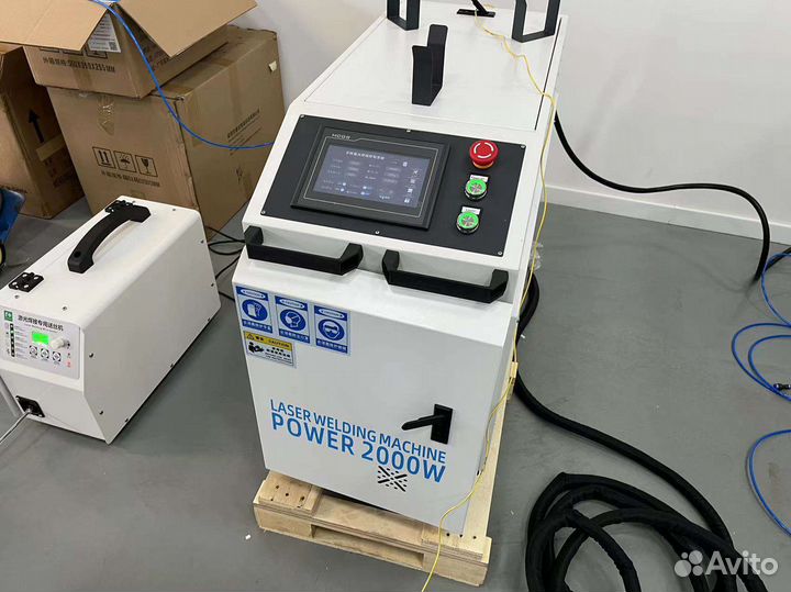 Аппарат лазерной чистки металла, сварка, 2000 w