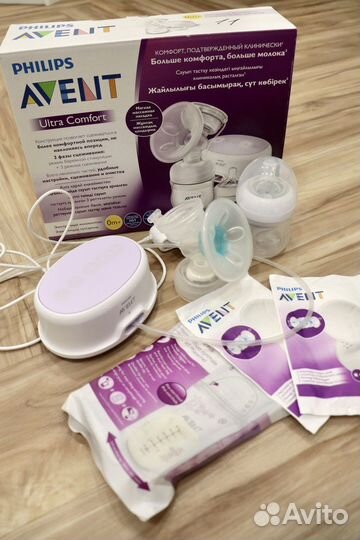 Молокоотсос электрический philips avent