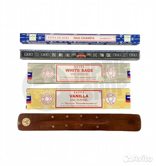 Набор благовоний Satya + подставка в подарок