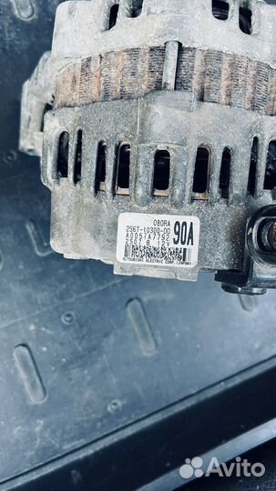 Генератор Ford fiesta mk5 1.6 100л.с