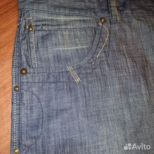 Джинсы широкие мужские большой размер