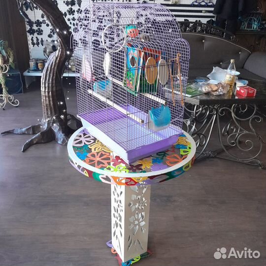 Столик кованый