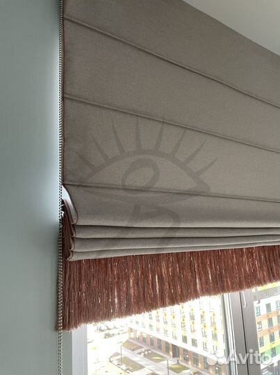 Римские шторы блэкаут. Карнизы